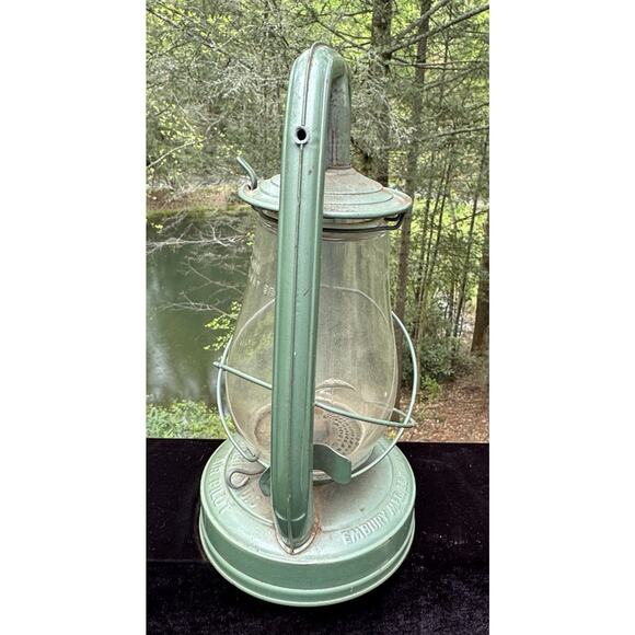 Vtg Embury Air Pilot No. 0 Lantern Lamp Star Bottom Universal 1928 Nice! - Picture 5 of 12